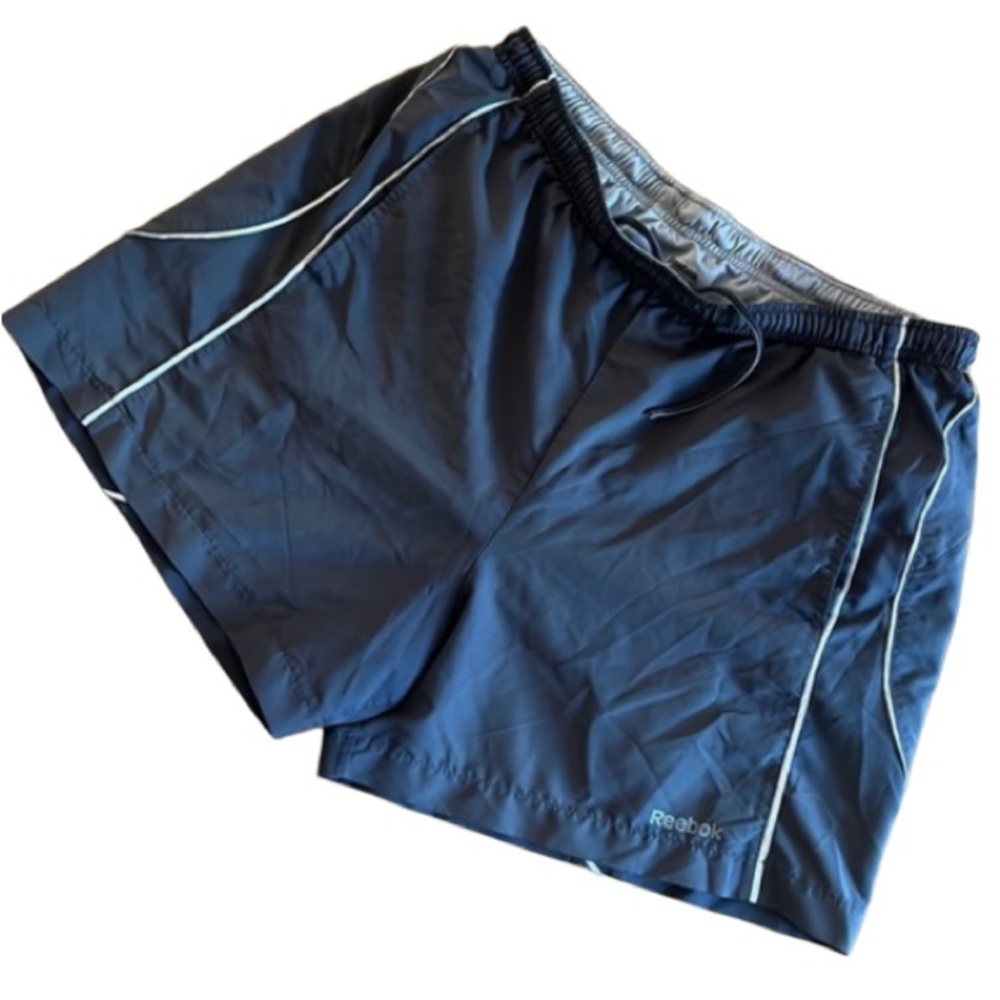 REEBOK RUNNING WORKOUT SHORTS SIZE XL BLACK